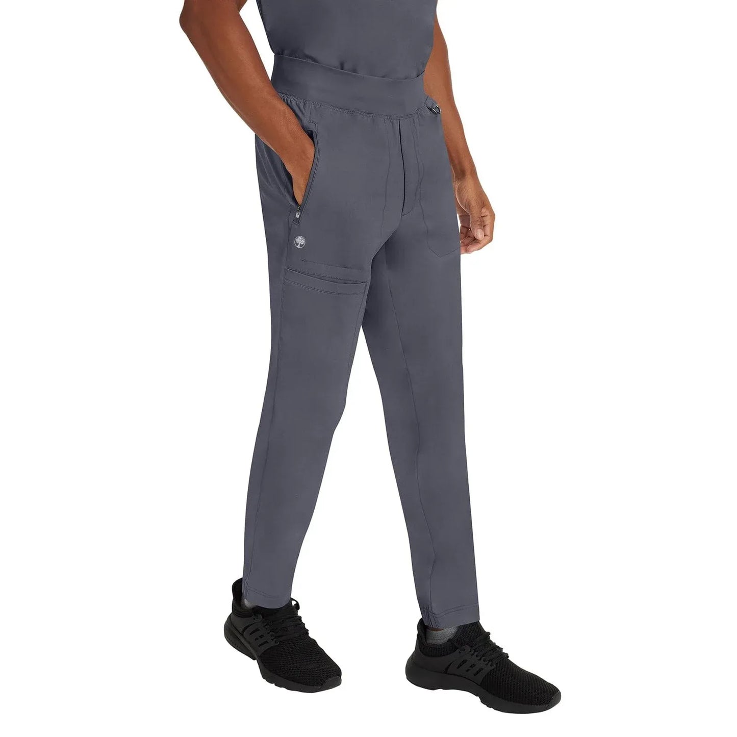 Healing Hands Purple Label Scrubs 9301 Dante Men's Jogger Pant Pewter