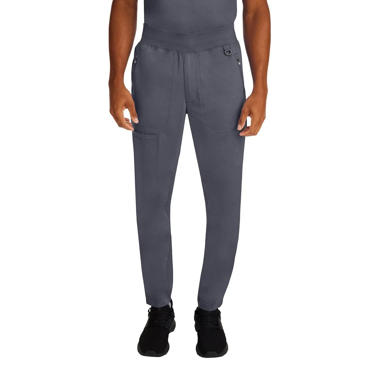 Healing Hands Purple Label Scrubs 9301 Dante Men's Jogger Pant Pewter