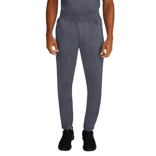 Healing Hands Purple Label Scrubs 9301 Dante Men's Jogger Pant Pewter