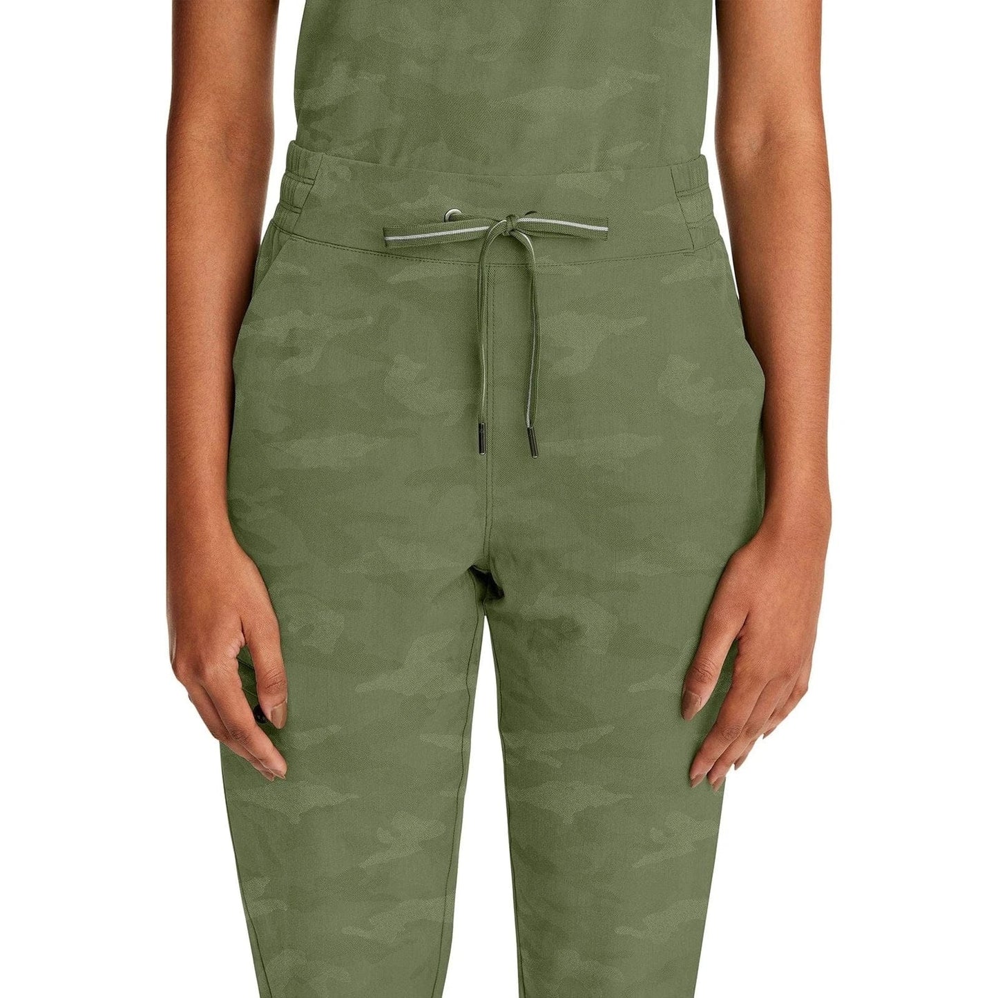 Healing Hands Purple Label Tate Jogger Camo Pant 9350 – Women’s Scrub Pants Olive