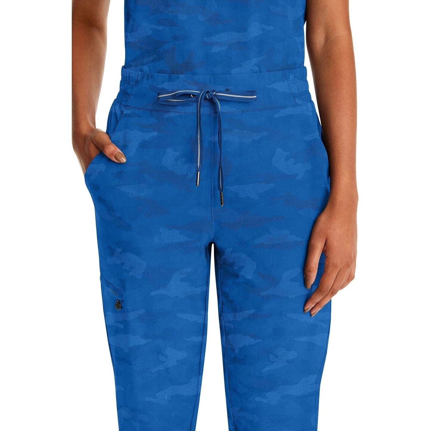 Healing Hands Purple Label Tate Jogger Camo Pant 9350 – Women’s Scrub Pants Royal