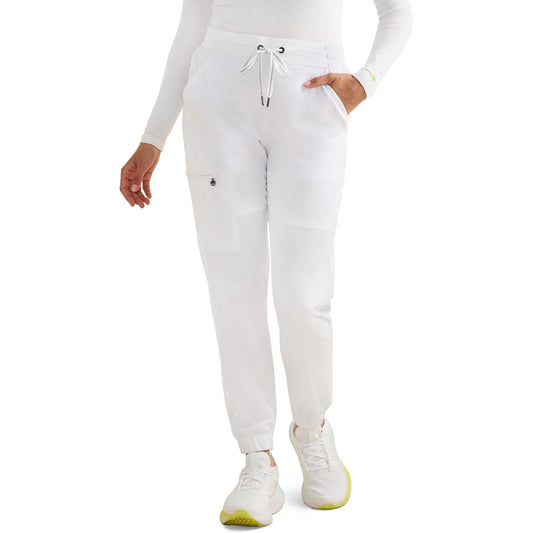 Healing Hands Purple Label Tate Jogger Camo Pant 9350 – Women’s Scrub Pants White