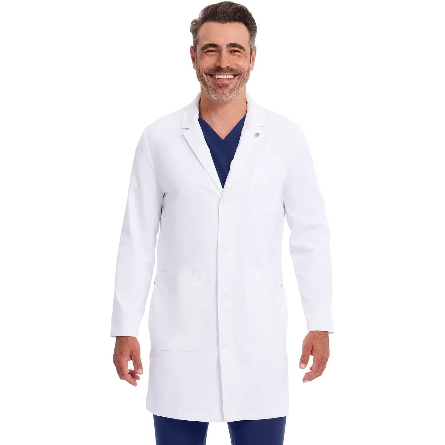 Healing Hands White Coat 5151 Luke Lab Coat – Men’s