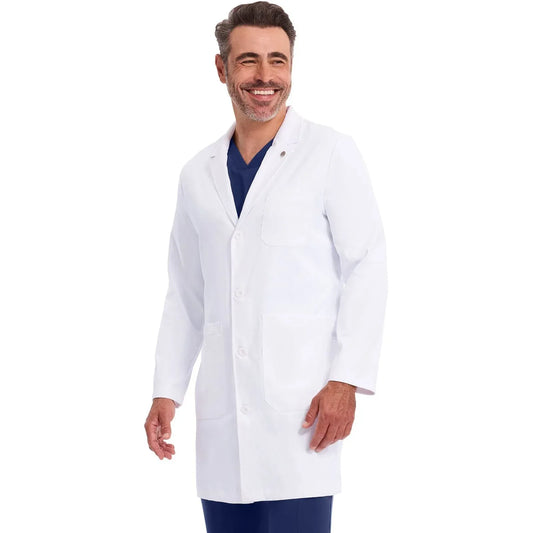 Healing Hands White Coat 5151 Luke Lab Coat – Men’s