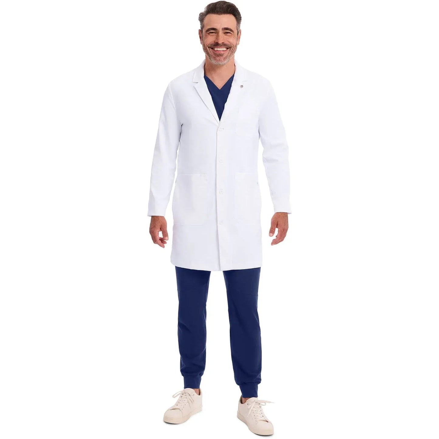 Healing Hands White Coat 5151 Luke Lab Coat – Men’s