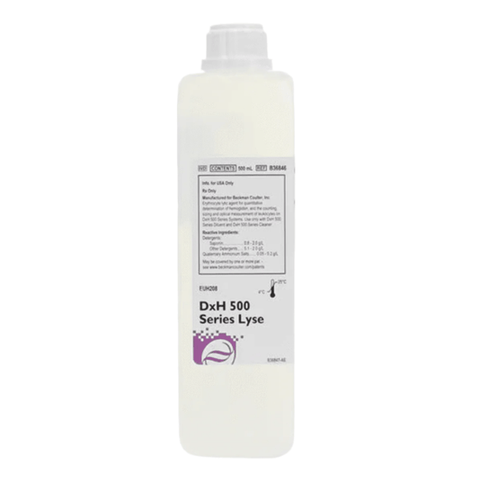 Beckman Coulter Reagents Hematology Reagent Lyse For DxH 500 Series Analyzers, 500 mL