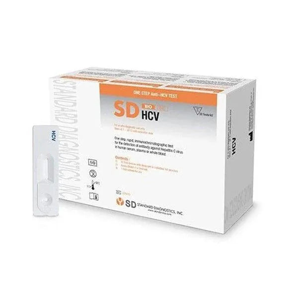 SD BIOLINE Diagnostic Tests Hepatitis C Virus Rapid Diagnostic Test - Highly Sensitive, Qualitative Detectio