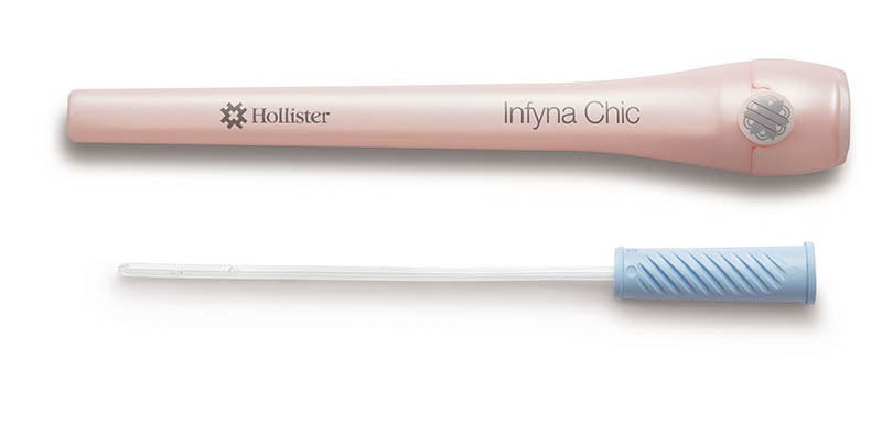 Hollister Infyna Chic Intermittent Catheter No Touch Female 14cm