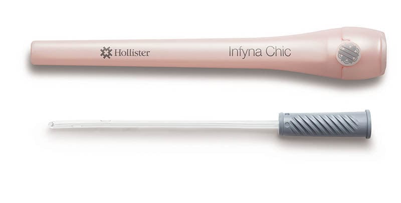 Hollister Infyna Chic Intermittent Catheter No Touch Female 14cm