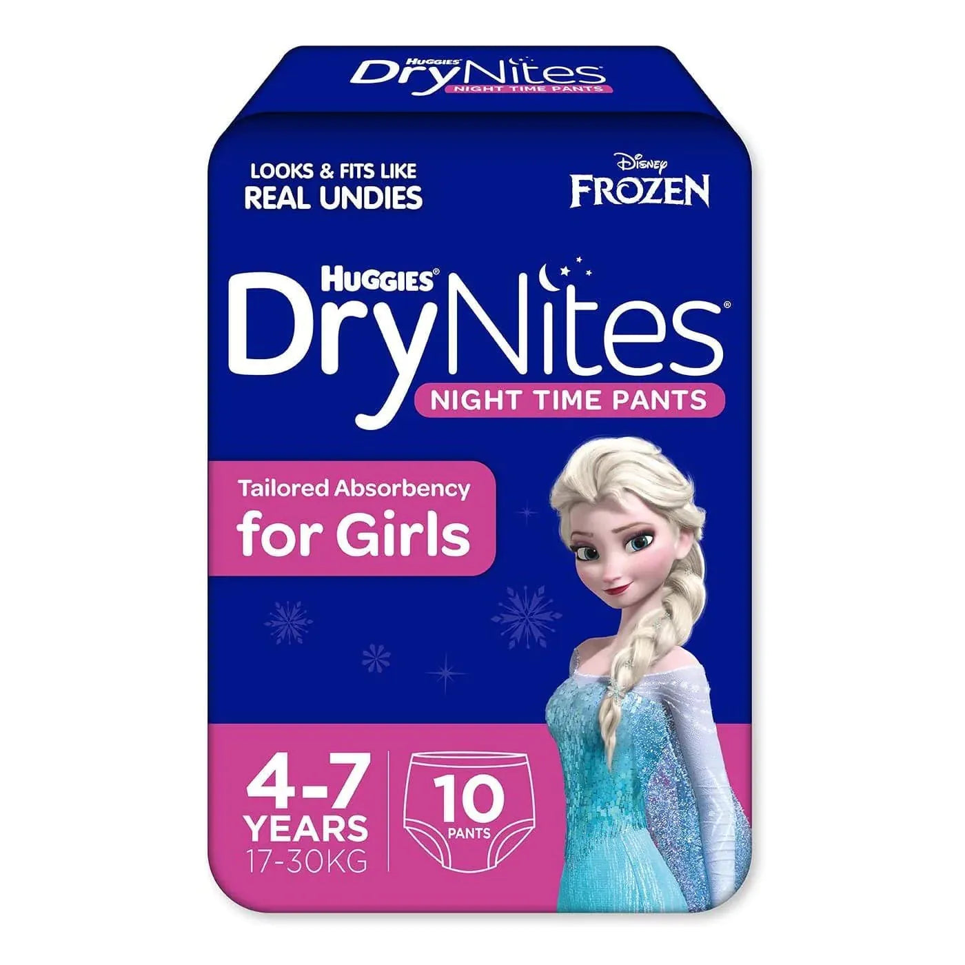 Huggies Drynites Pyjama Pants 4-7 Girl