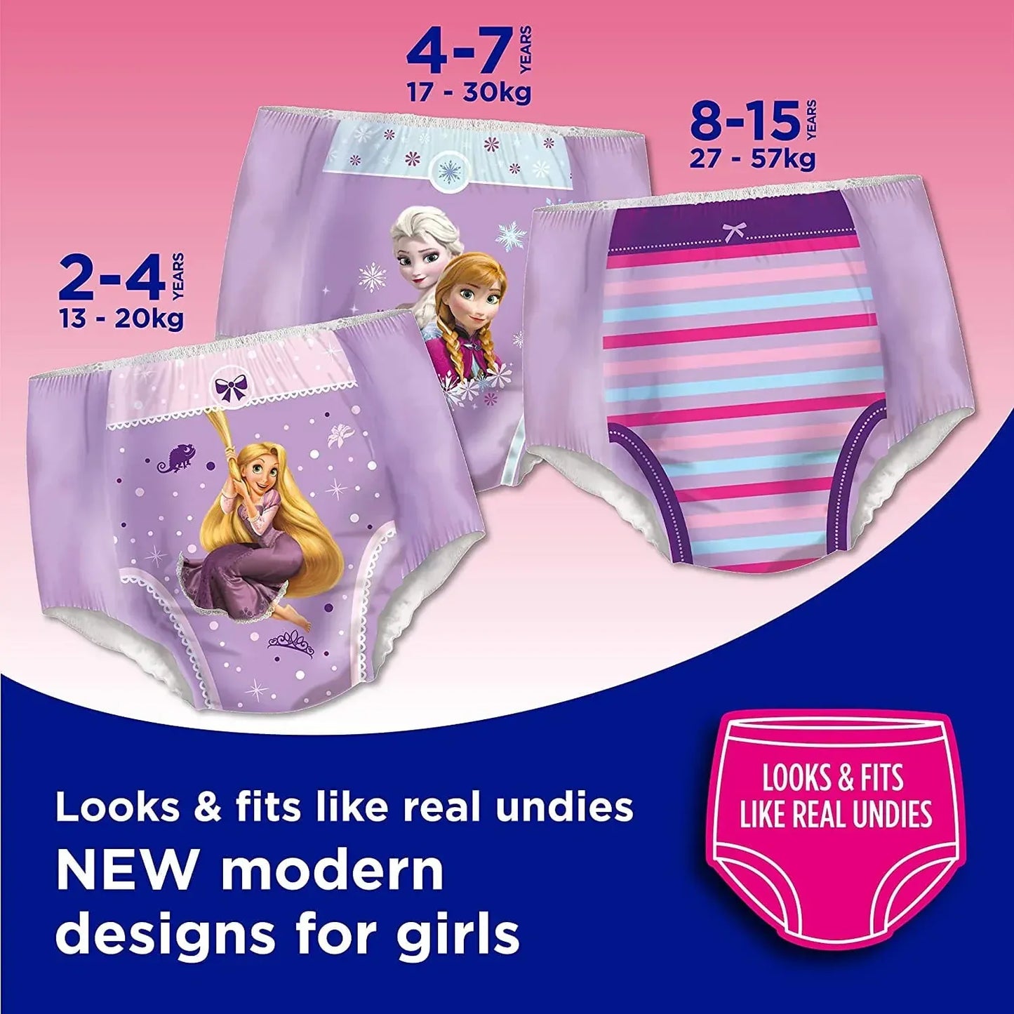 Huggies Drynites Pyjama Pants 4-7 Girl