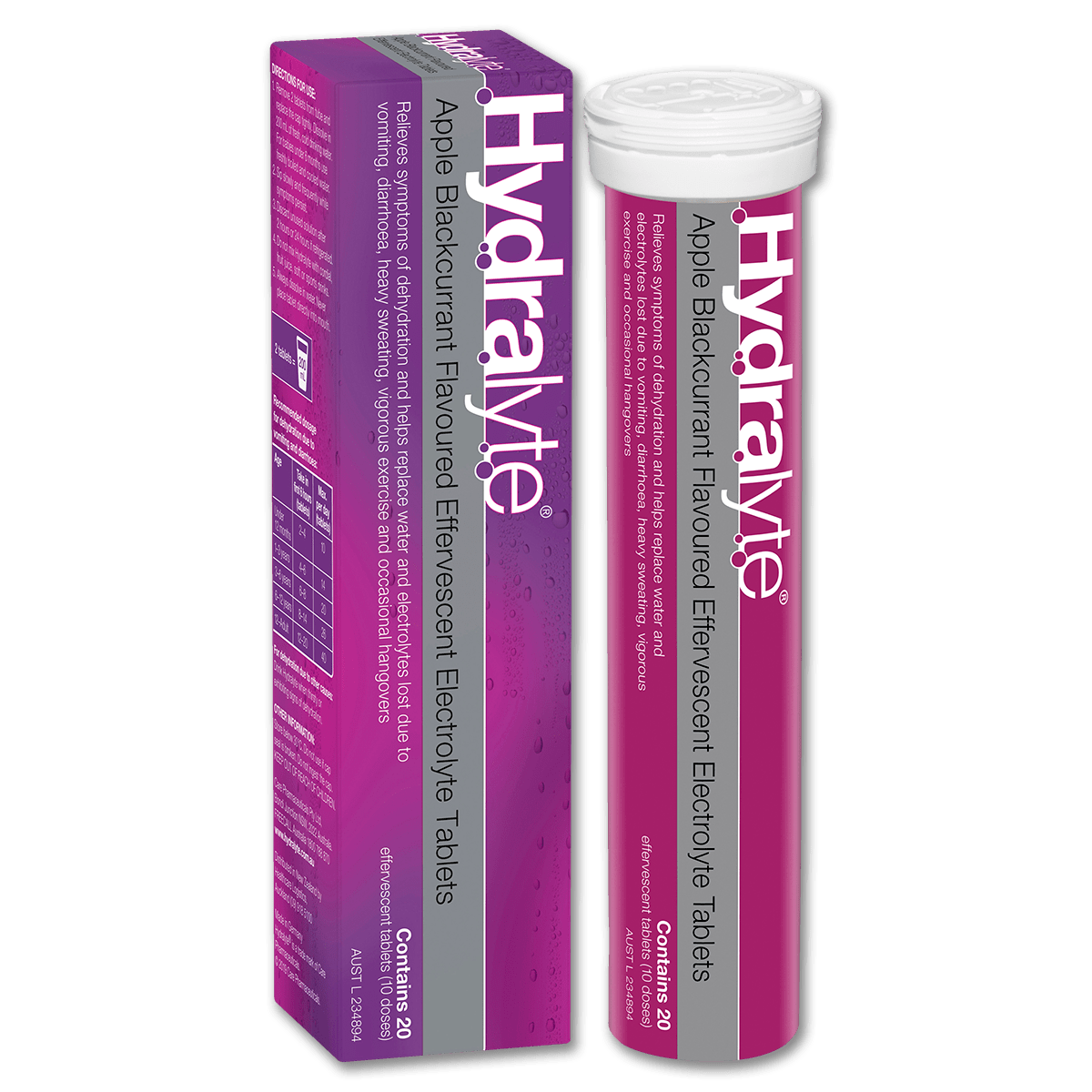 Hydralyte Electrolytes Hydralyte Effervescent Electrolyte Tablets - 20 Count