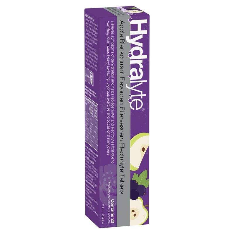 Hydralyte Electrolyte Powder Apple Blackcurrant Flavoured 5g 1