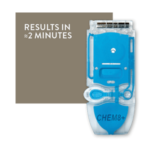 Abbott Laboratories Diagnostic Cartridges I-STAT Chem 8 Plus Cartridge For Rapid Metabolic Assessment