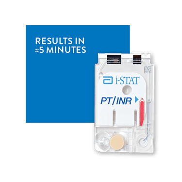 Abbott Laboratories Diagnostic Cartridges I-STAT PT/INR Test Cartridges For Anticoagulation Therapy