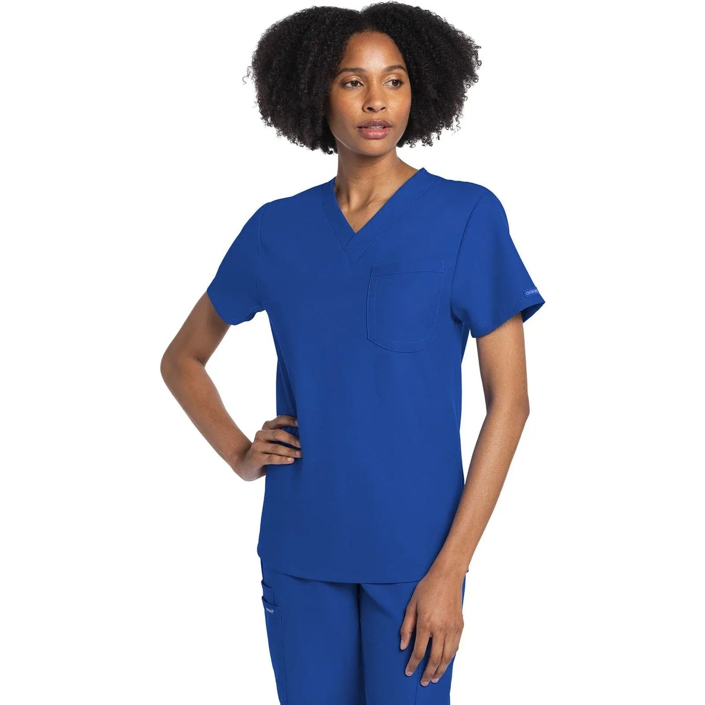 Cherokee Originals Ultra CK778A Unisex V-Neck Top Unisex Top Royal