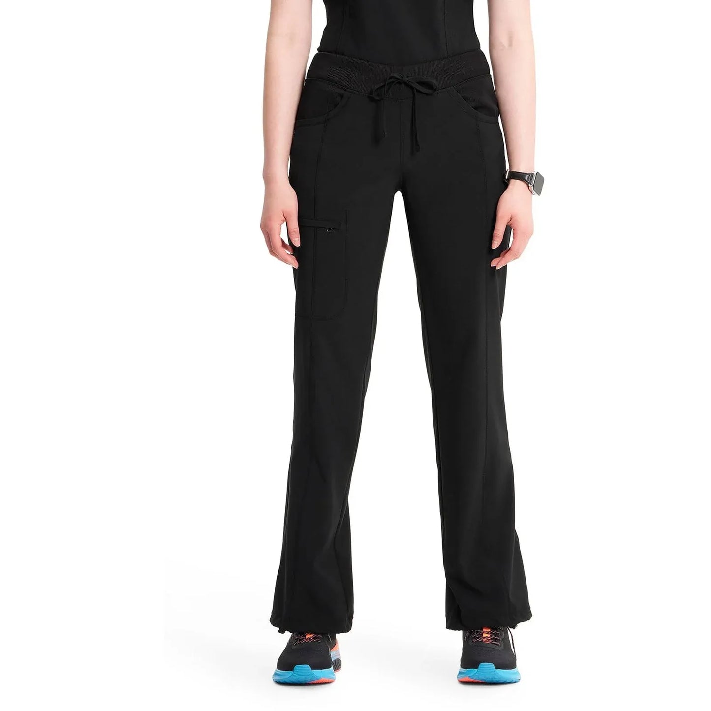 Cherokee Scrubs Pants XXS Cherokee Infinity 1123A Scrubs Pants Women's Black