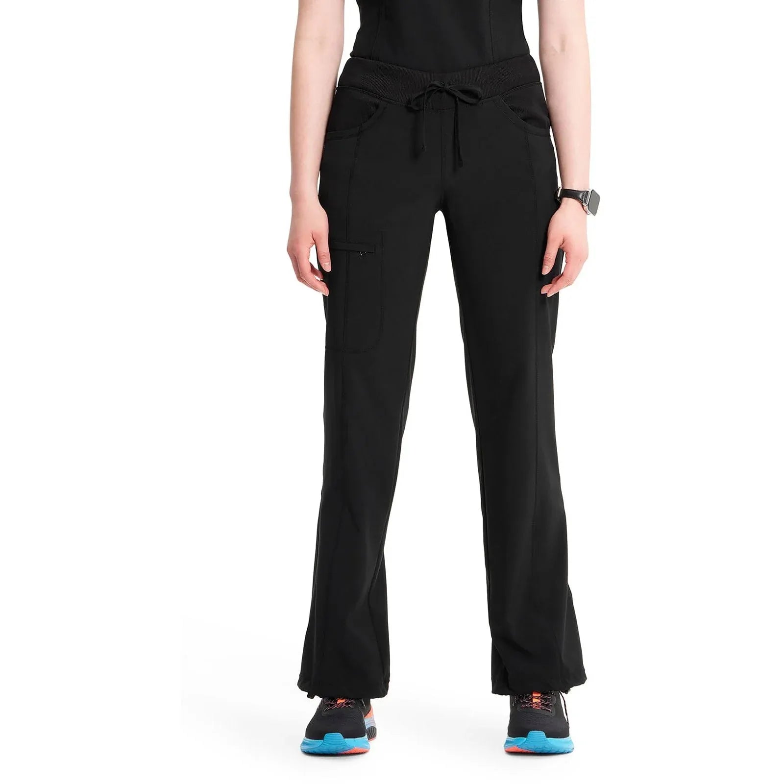 Cherokee Scrubs Pants XXS Cherokee Infinity 1123A Scrubs Pants Women's Black