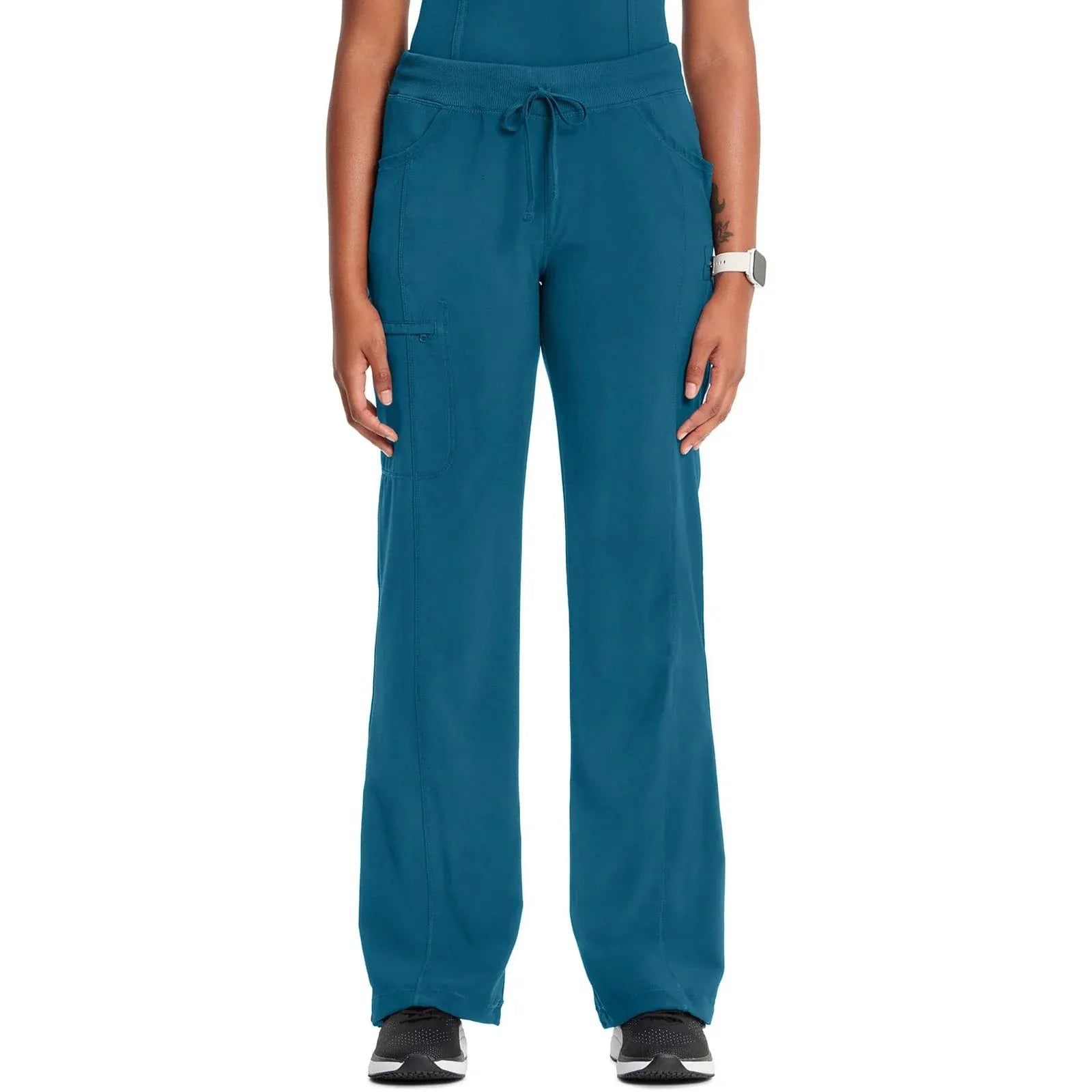 Cherokee Scrubs Pants S Cherokee Infinity Drawstring Pant Caribbean Blue 1123A