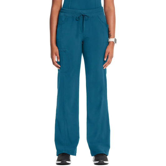 Cherokee Scrubs Pants S Cherokee Infinity Drawstring Pant Caribbean Blue 1123A