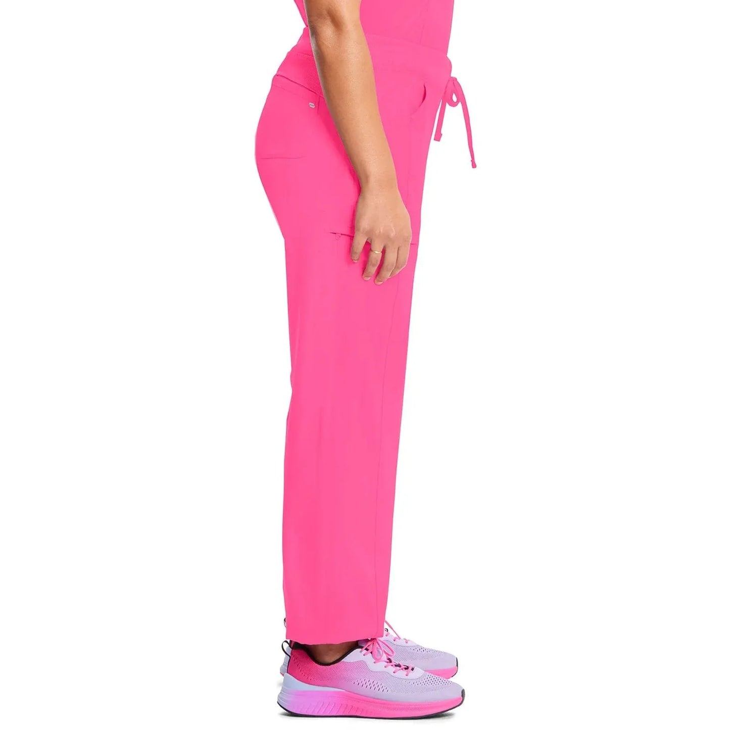 Cherokee Scrubs Pants Cherokee Infinity Drawstring Pant 1123A Carmine Pink