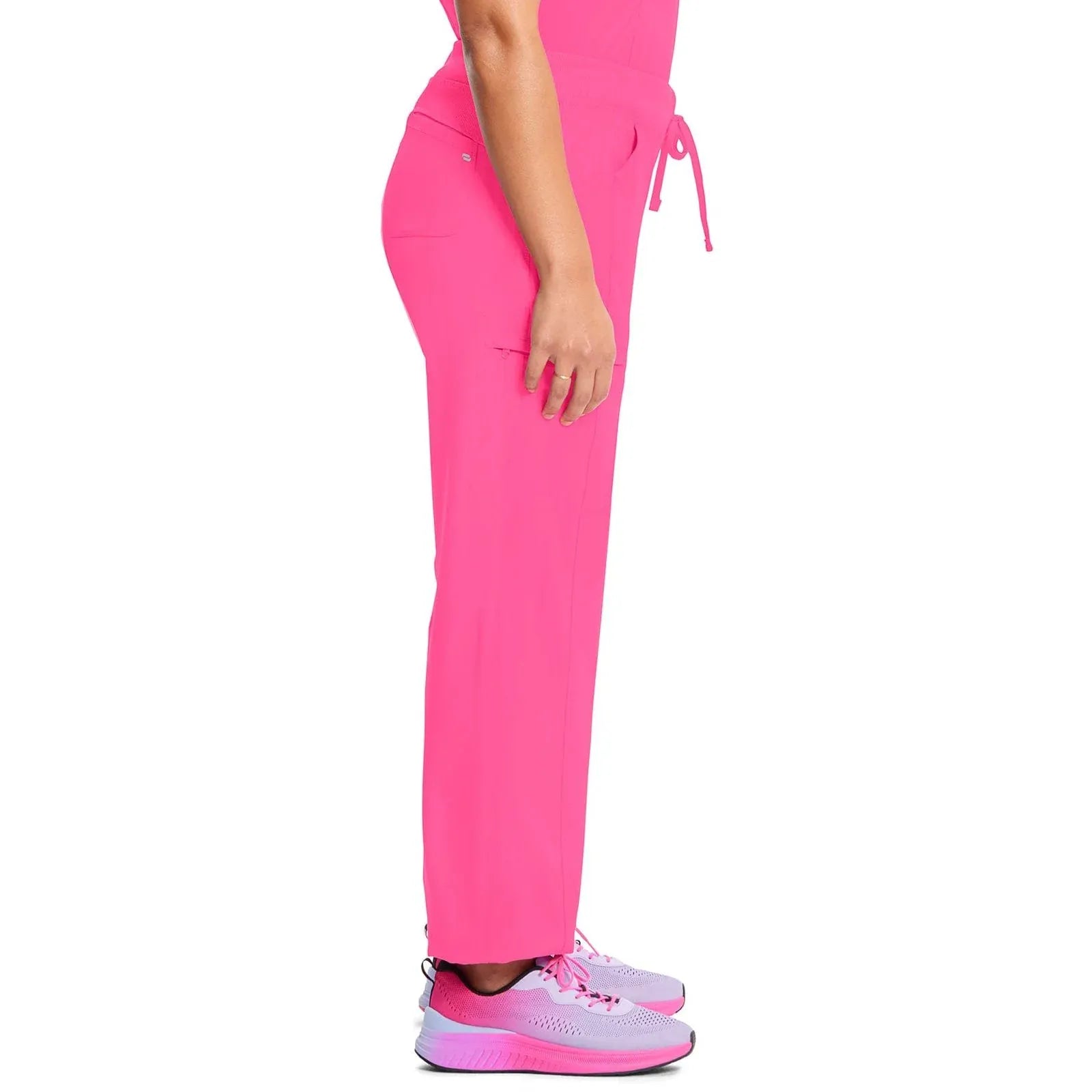 Cherokee Scrubs Pants Cherokee Infinity Drawstring Pant 1123A Carmine Pink