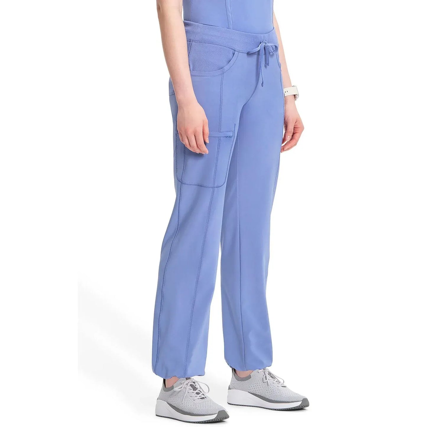 Cherokee Scrubs Pants Cherokee Infinity Drawstring Pant 1123A Ceil Blue