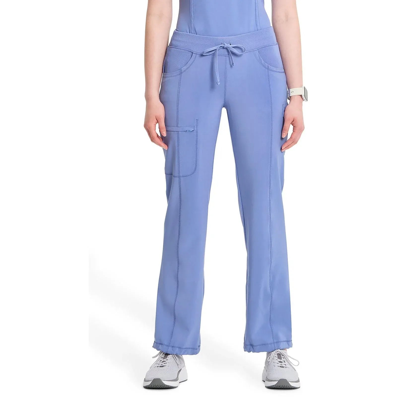 Cherokee Scrubs Pants XXS Cherokee Infinity Drawstring Pant 1123A Ceil Blue