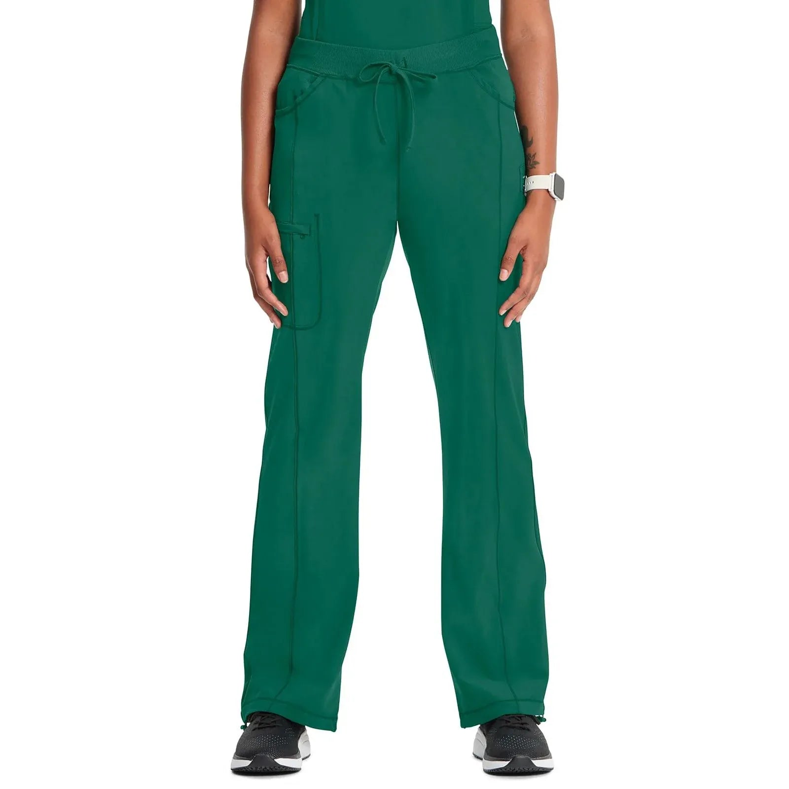 Cherokee Scrubs Pants XXS / Regular Cherokee Infinity Drawstring Pant 1123A Hunter Green