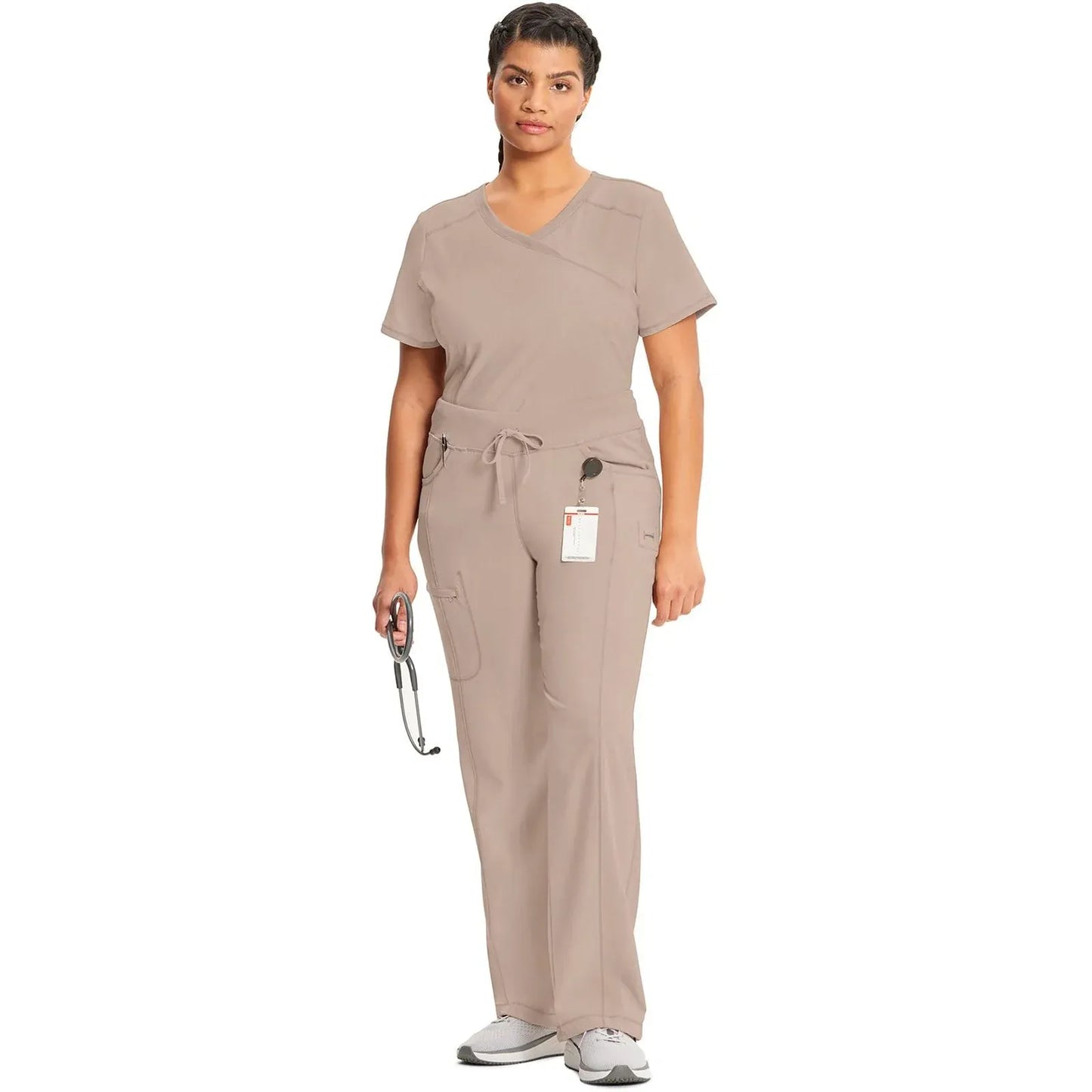 Infinity 1123A Scrubs Pants Womens Drawstring Khaki