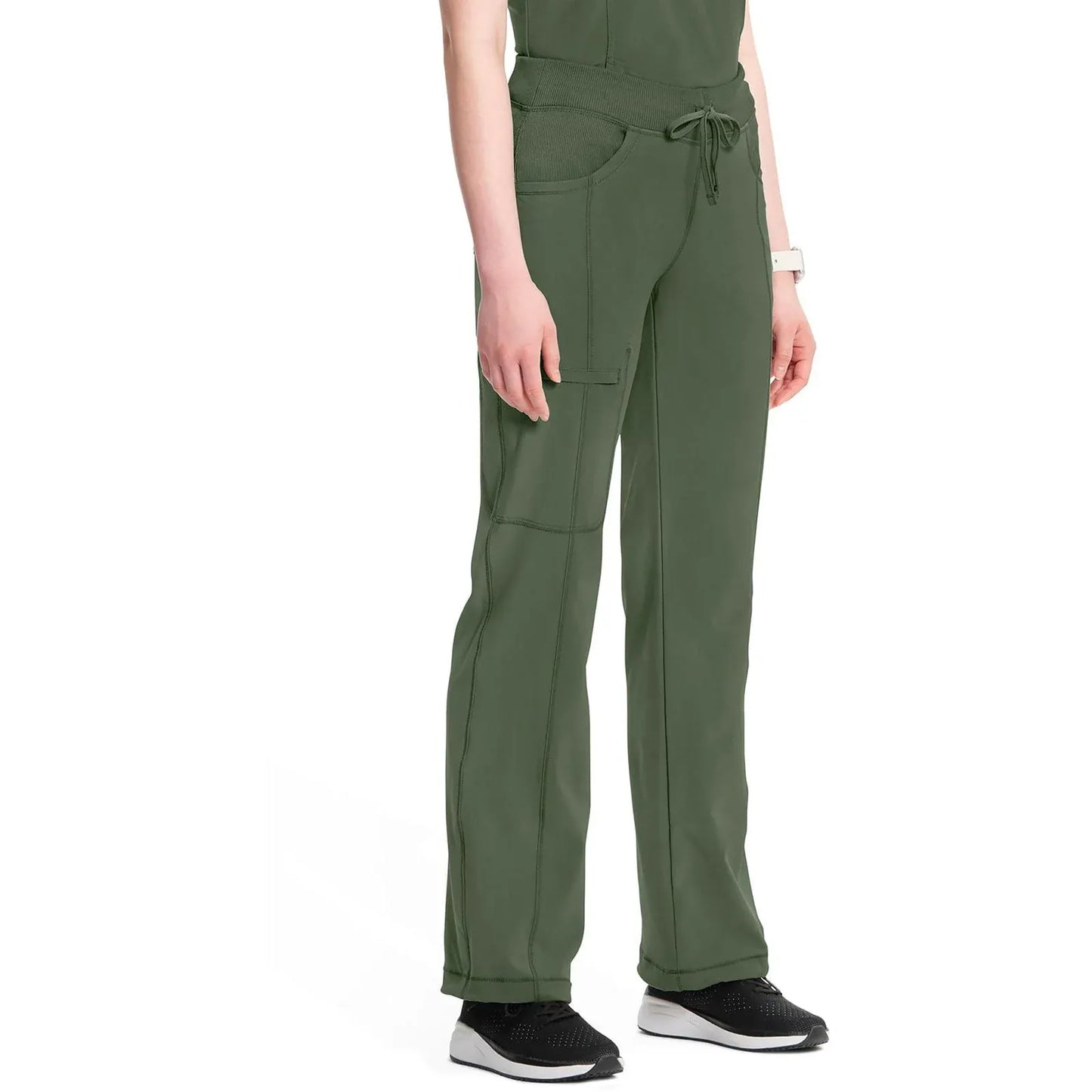 Cherokee Scrubs Pants Cherokee Infinity Drawstring Pant 1123A Olive