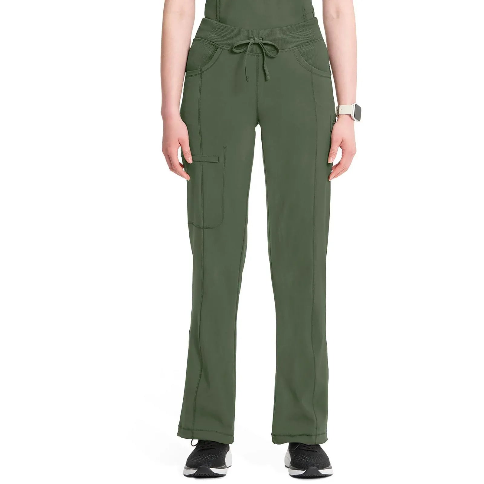 Cherokee Scrubs Pants XXS / Regular Cherokee Infinity Drawstring Pant 1123A Olive