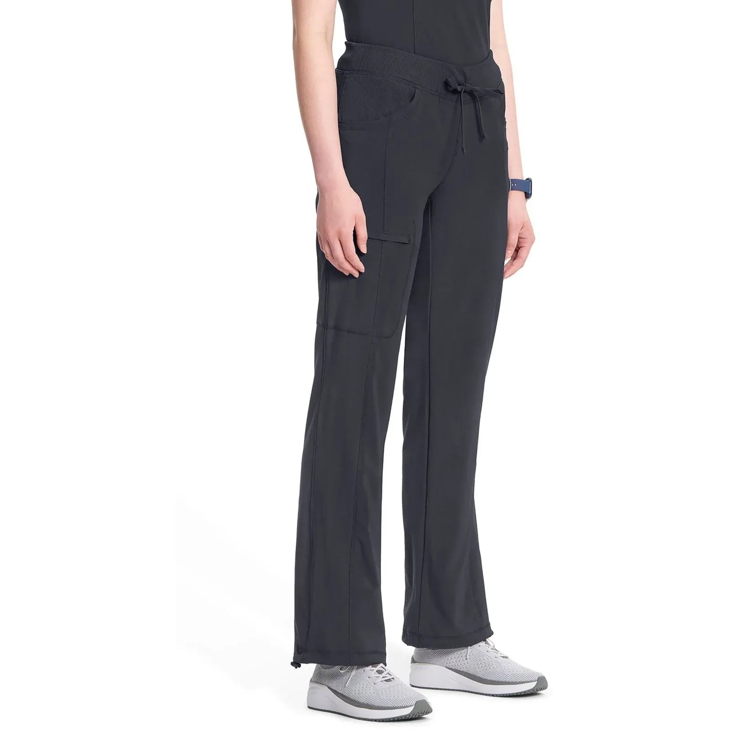 Cherokee Scrubs Pants Cherokee Infinity 1123A Scrubs Pants Womens Drawstring Pewter