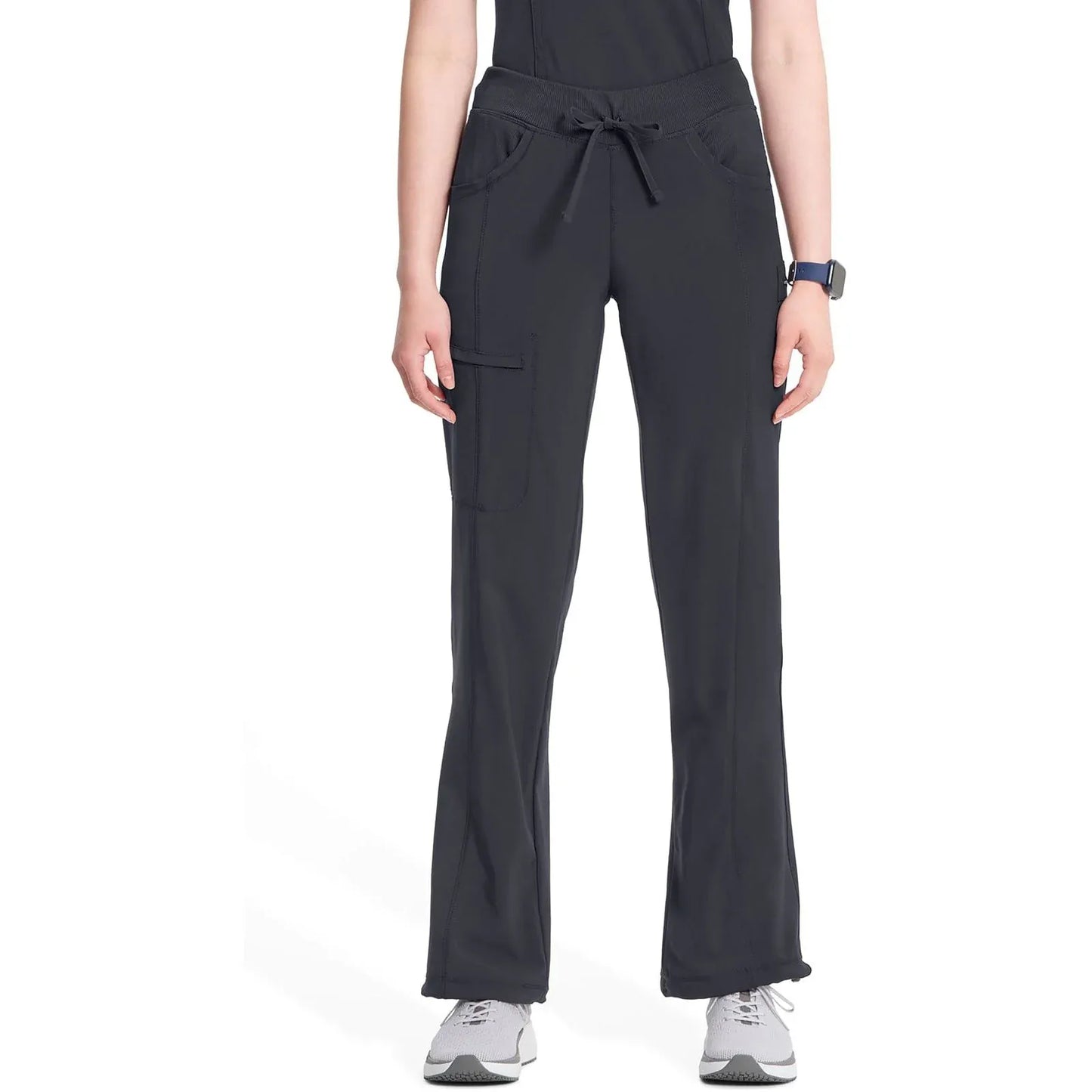 Cherokee Scrubs Pants Cherokee Infinity 1123A Scrubs Pants Womens Drawstring Pewter