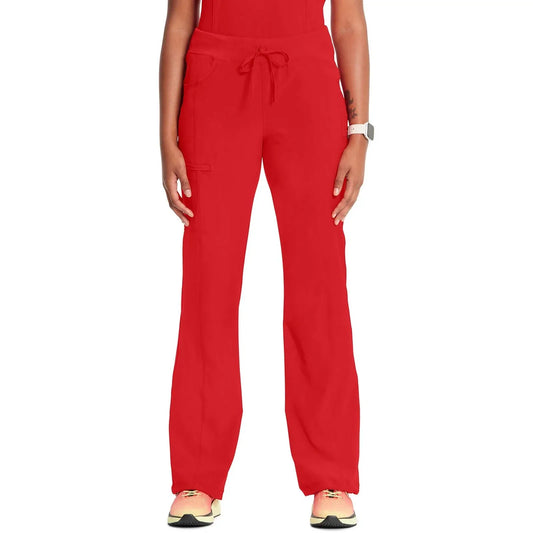 Cherokee Scrubs Pants XXS / Regular Cherokee Infinity Drawstring Pant 1123A Red