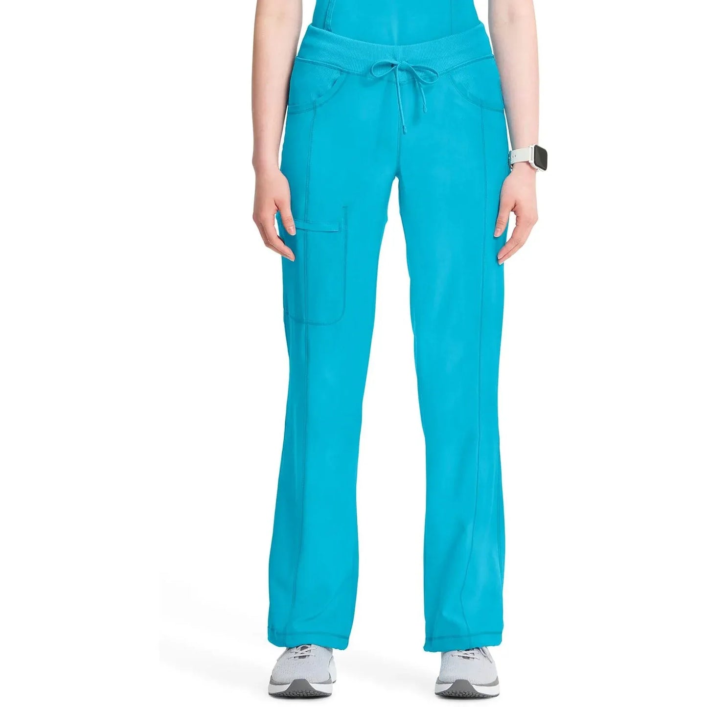 Infinity 1123A Scrubs Pants Womens Drawstring Turquoise