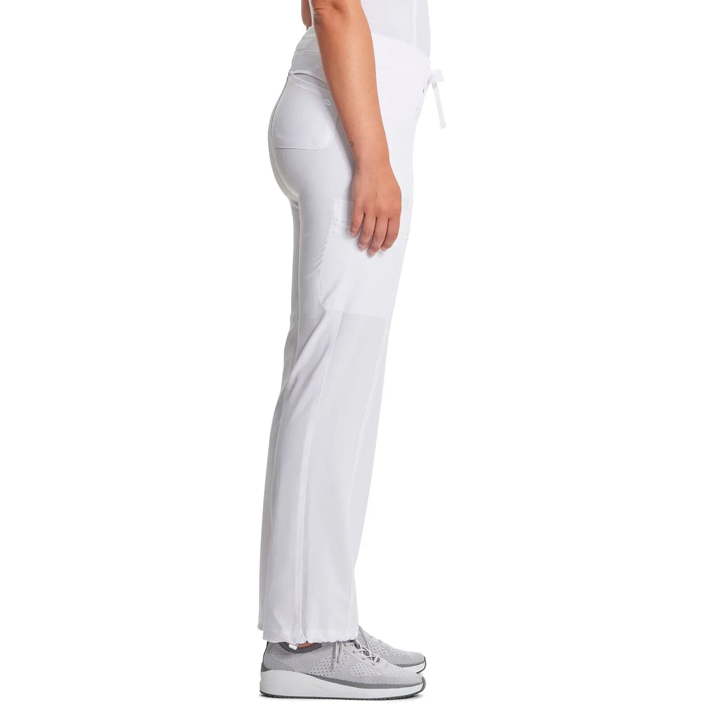 Cherokee Scrubs Pants Cherokee Infinity Drawstring Pant White