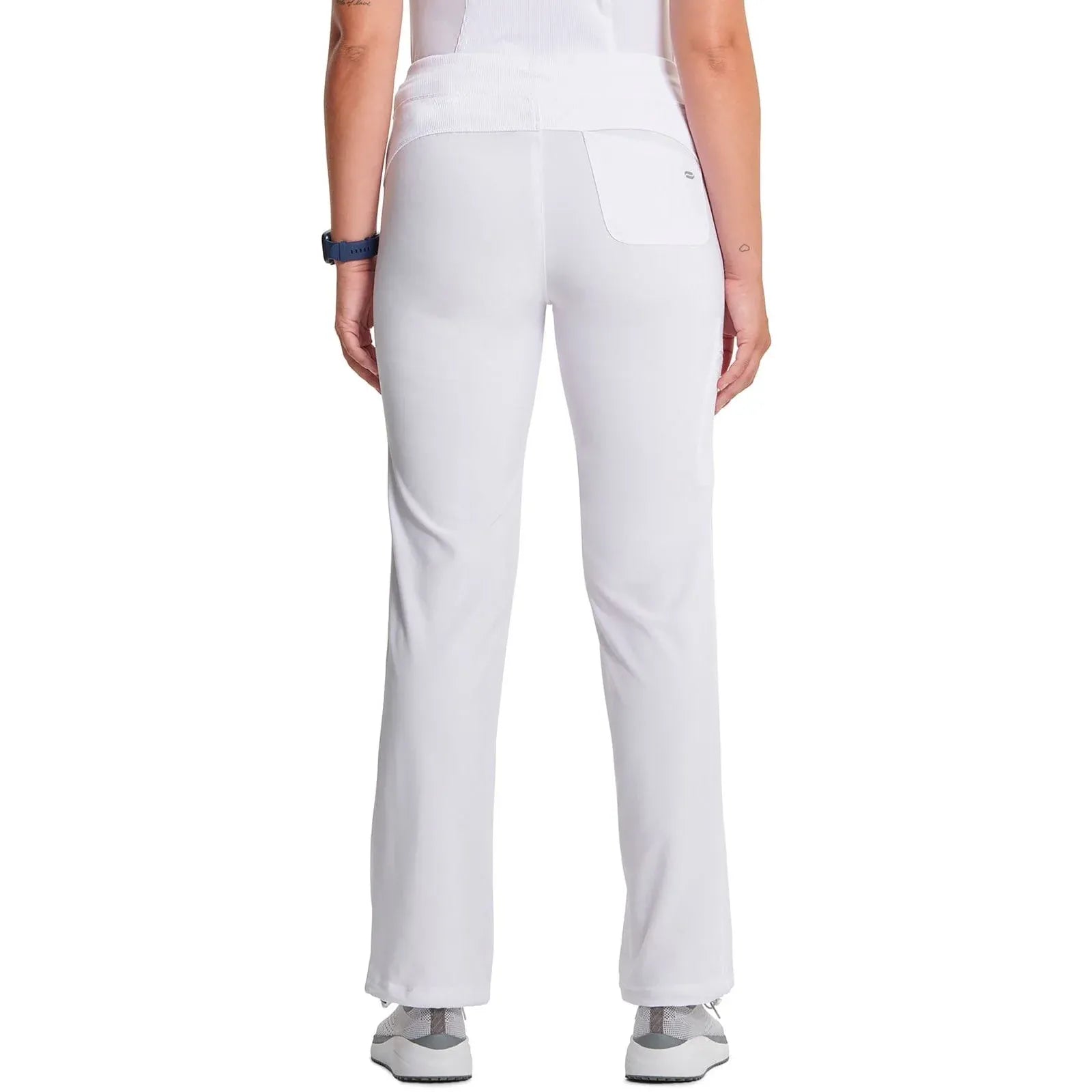 Cherokee Scrubs Pants Cherokee Infinity Drawstring Pant White
