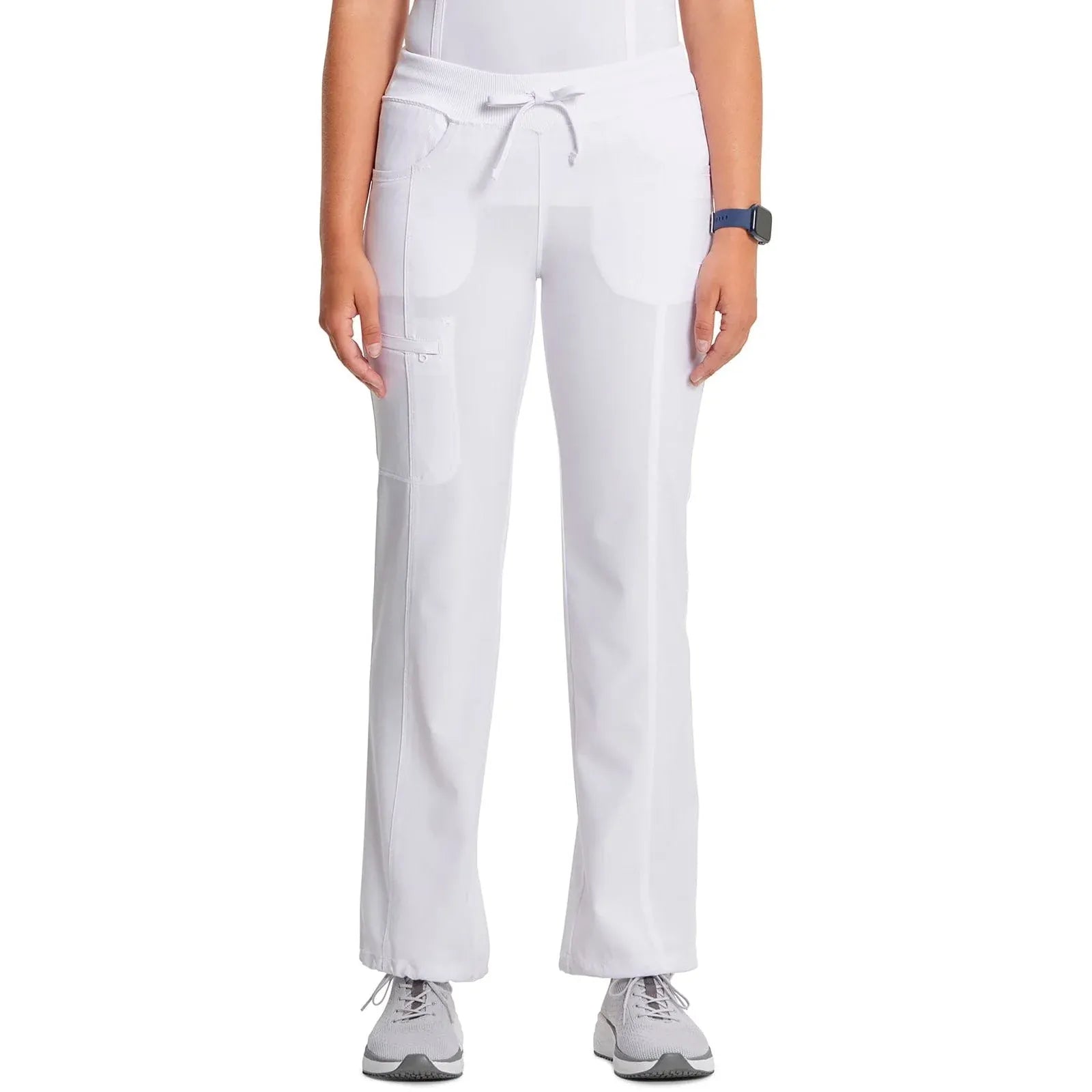 Cherokee Scrubs Pants XXS Cherokee Infinity Drawstring Pant White