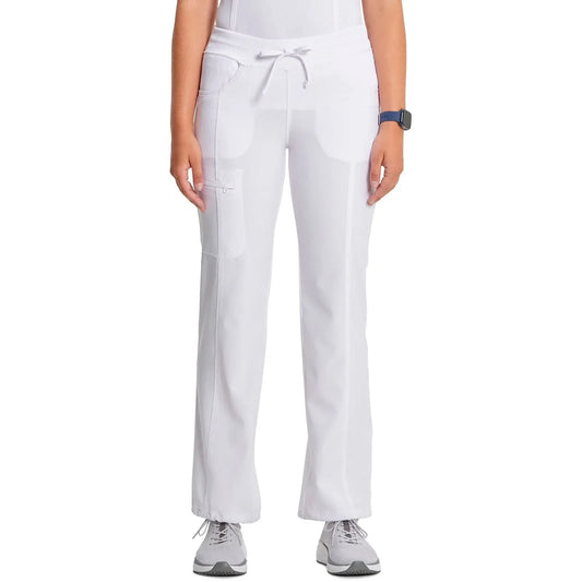 Cherokee Scrubs Pants XXS Cherokee Infinity Drawstring Pant White