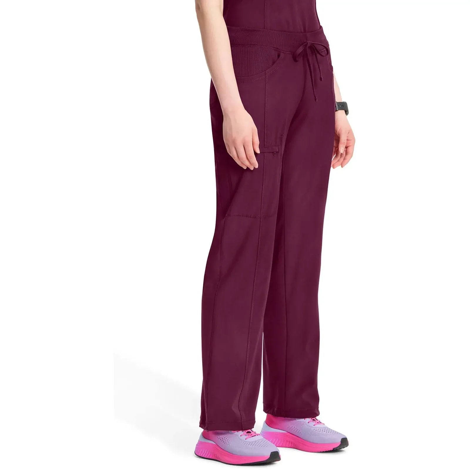 Cherokee Scrubs Pants Cherokee Infinity Drawstring Pant Wine 1123A