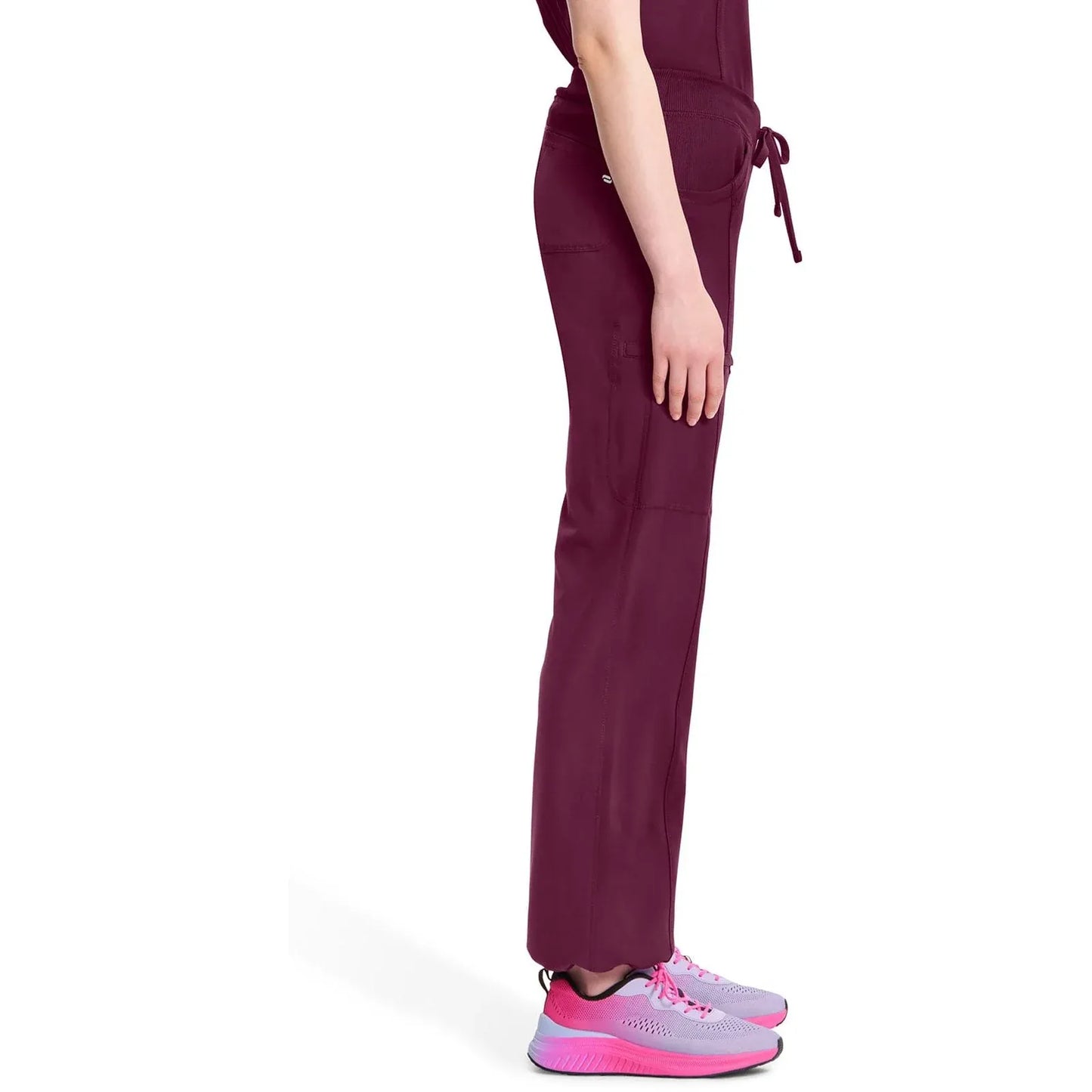 Cherokee Scrubs Pants Cherokee Infinity Drawstring Pant Wine 1123A