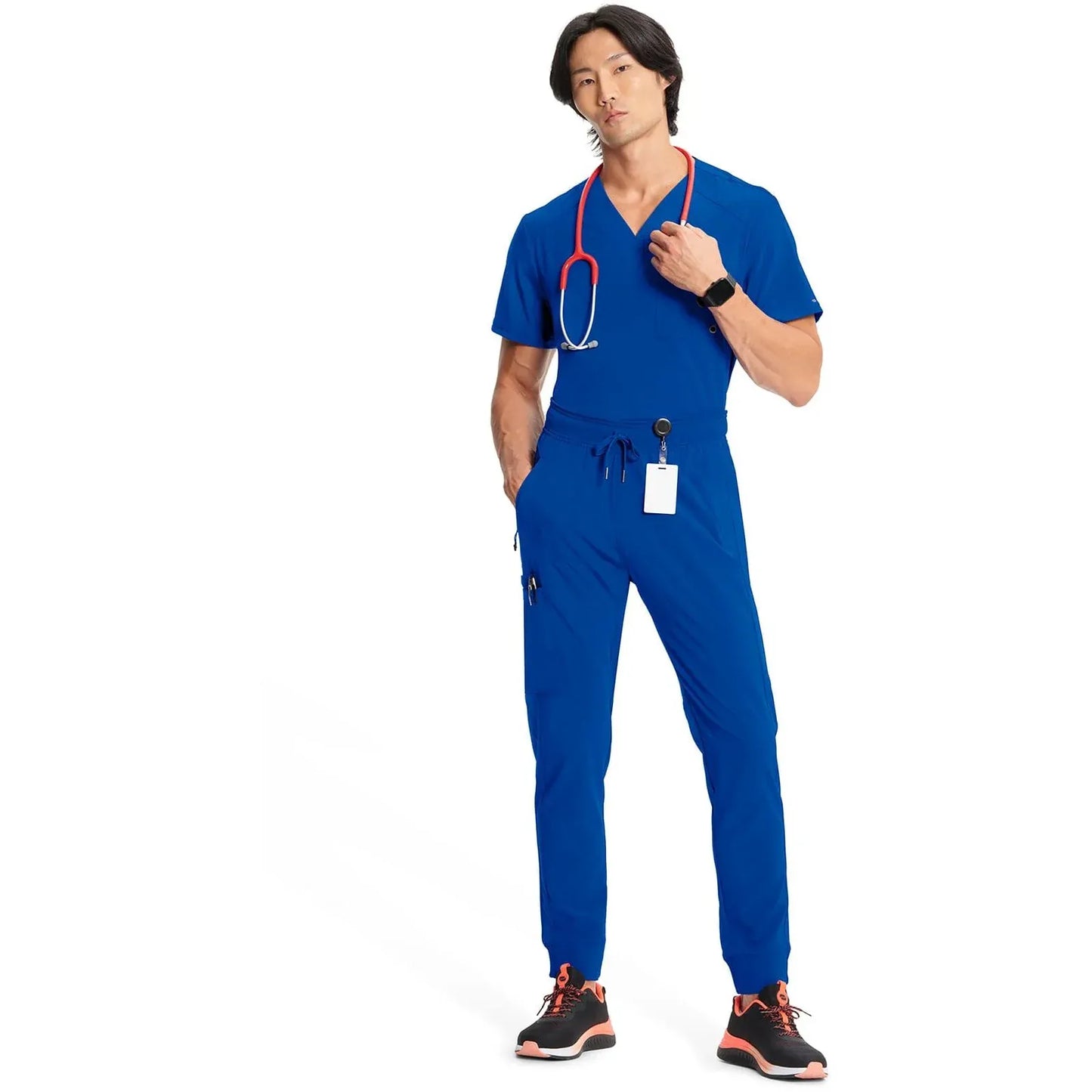 Infinity CK004A Scrubs Jogger Pant Men Galaxy Blue