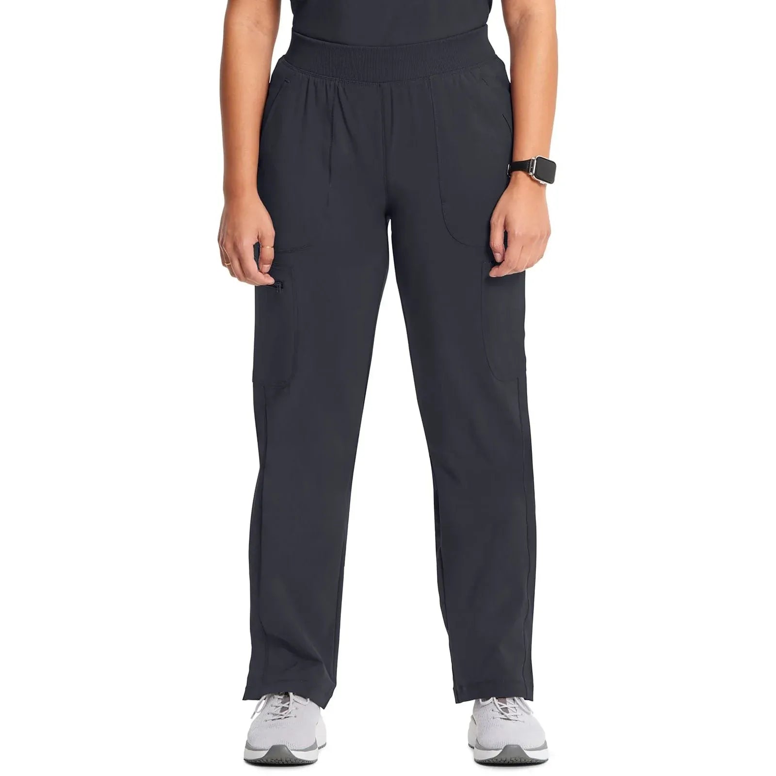 Cherokee Scrubs Pants L Cherokee Infinity CK065A Scrubs Pant Women Pewter