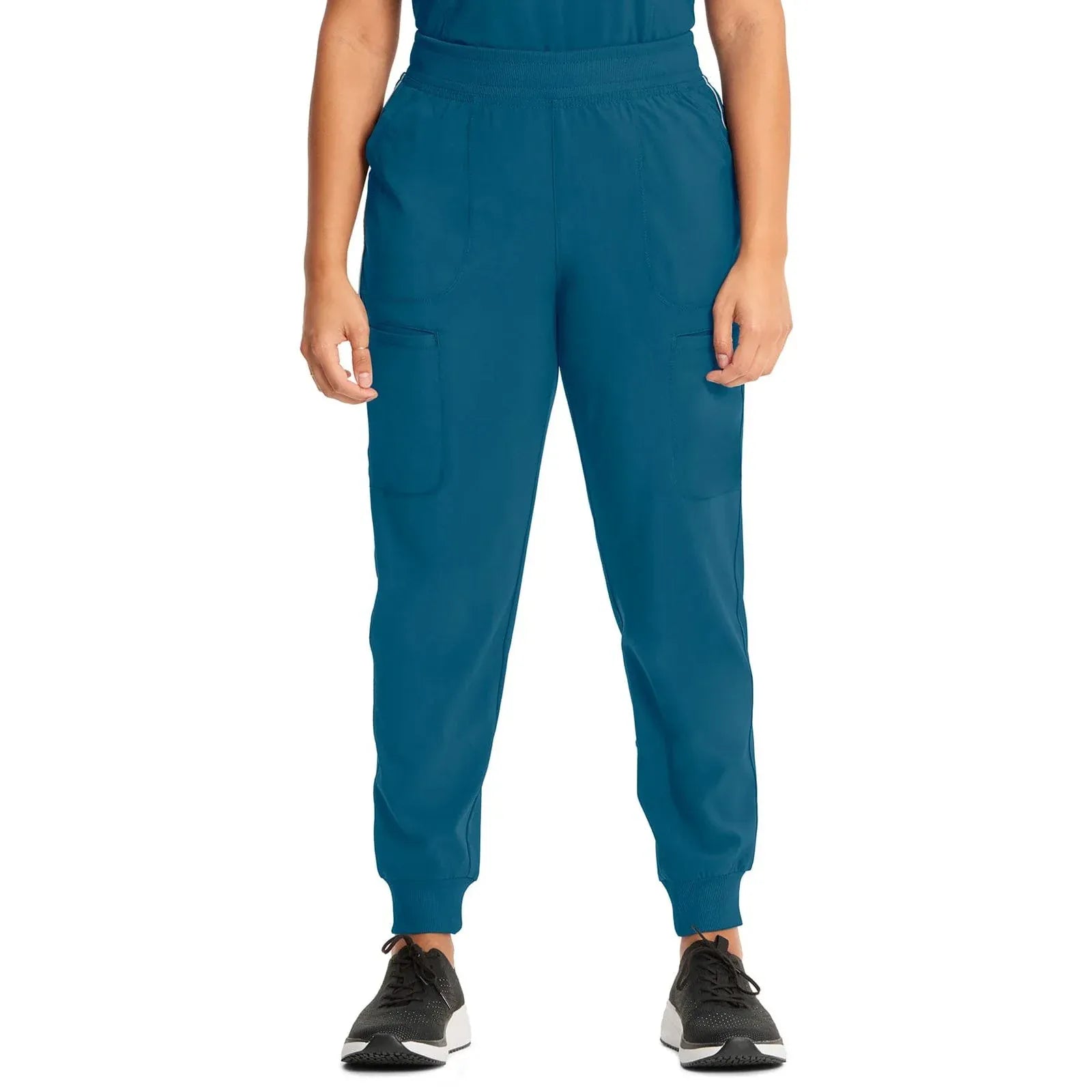 Cherokee Scrubs Pants Infinity Scrubs Jogger Pants Caribbean Blue