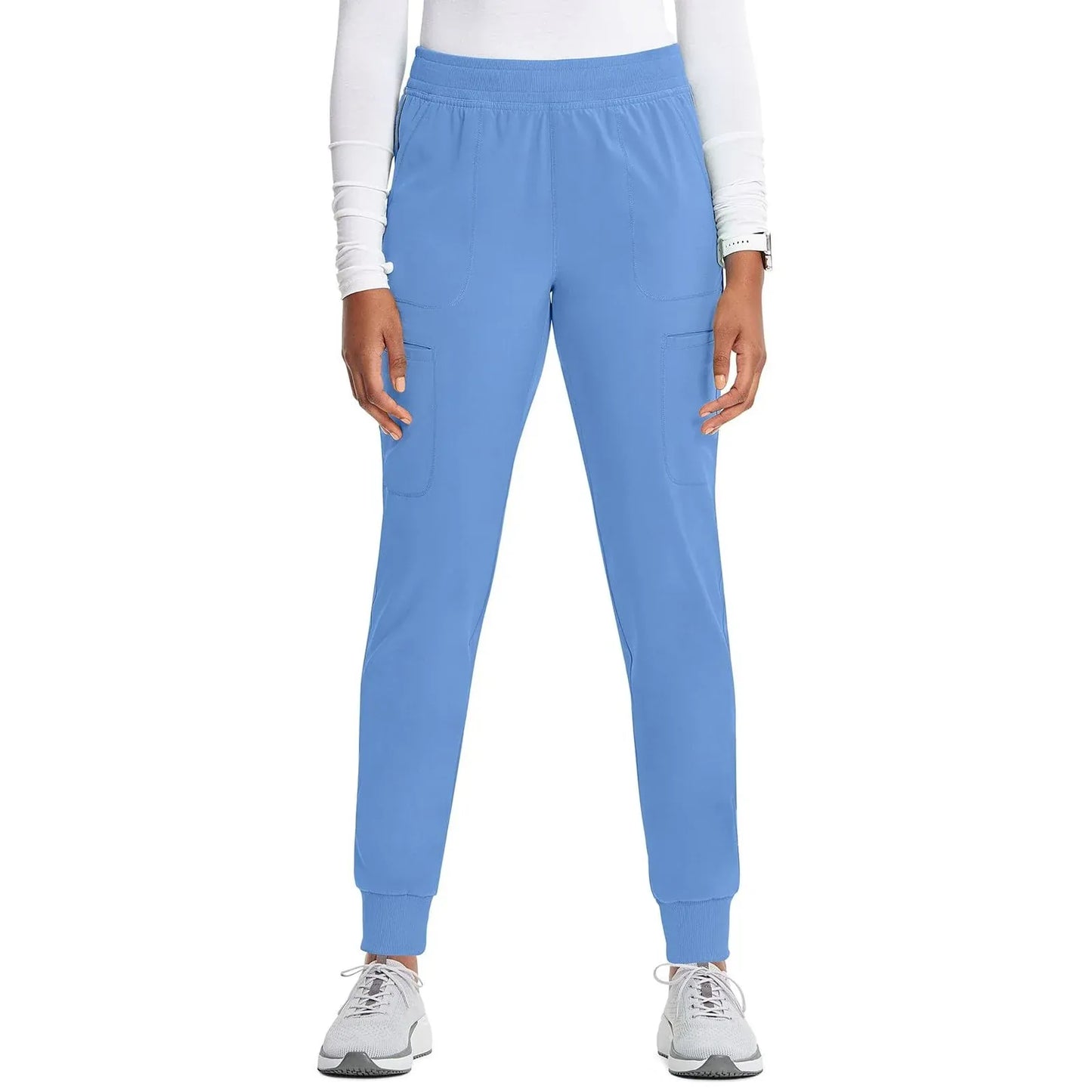 Cherokee Scrubs Pants Infinity Scrubs Jogger Pants Ciel Blue