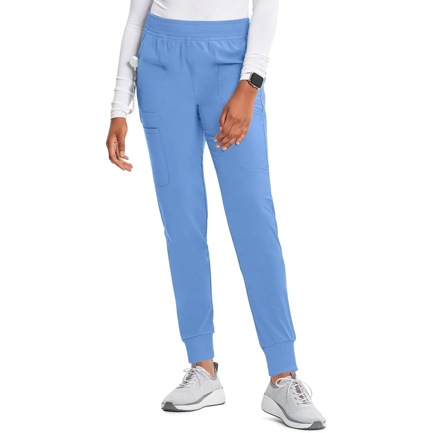Cherokee Scrubs Pants Infinity Scrubs Jogger Pants Ciel Blue