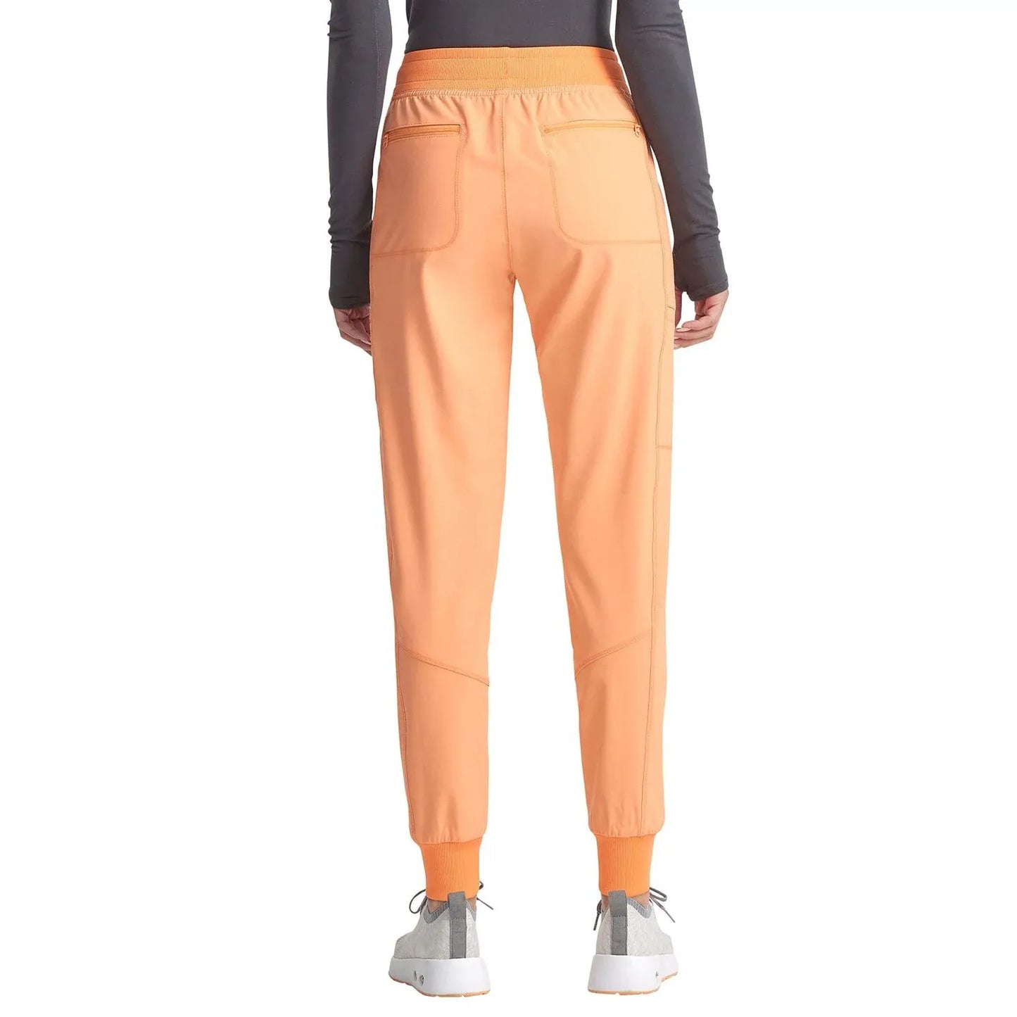 Cherokee Scrubs Pants Infinity Scrubs Jogger Pants Peach Linen