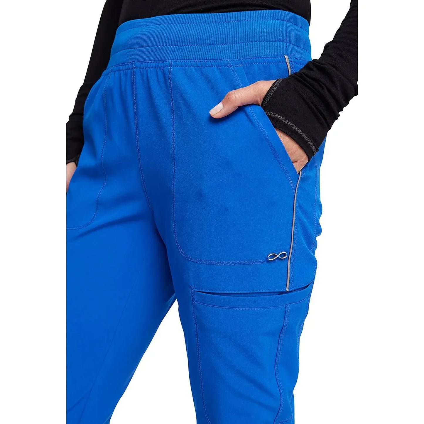 Cherokee Scrubs Pants Infinity Scrubs Jogger Pants Royal