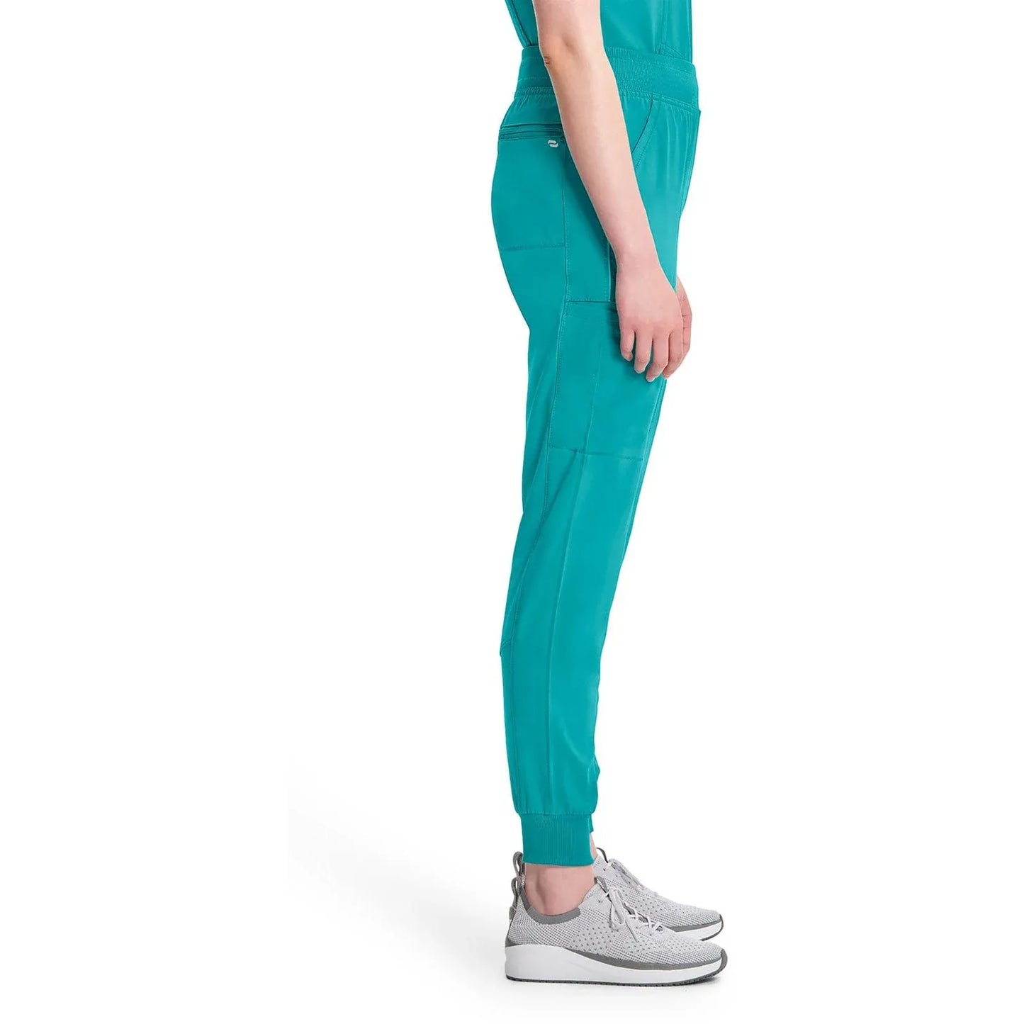 Cherokee Scrubs Pants Infinity Scrubs Jogger Pants Teal Blue